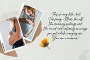 Pregnancy Journey - Monoline Font, a Script Font by Ali Hamidi (Thumbnail 6 of 9)