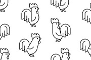 Rooster Logo, a Graphic by NataliiaVolyk (Thumbnail 5 of 6)