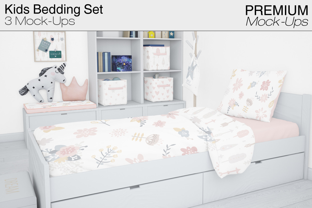 Bed Linens Bundle - 30 Mockups, an Apparel Mockup by mock-ups (Photo 5 of 35)