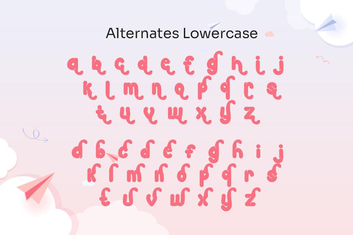 Flyas Smeling - Liquid Style Font, a Handwritten Font by Dhabee (Photo 6 of 16)