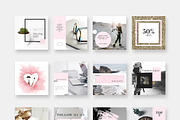 90% OFF | BUNDLE-Instagram Templates, a Social Media Template by CreativeFolks (Thumbnail 23 of 36)
