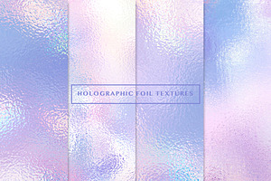 Holographic Foil Textures