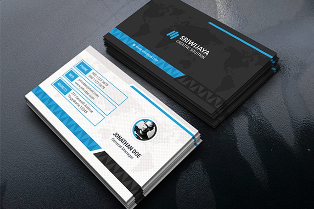 Corporate Business Card, a Business Card Template by InfinityArt (Photo 2 of 4)