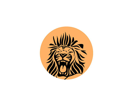 Lion logo design