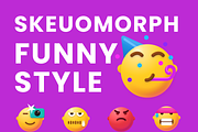Vivid Emojis Icons Pack, an Outline Icon by Amazing Custom Icons (Thumbnail 3 of 7)