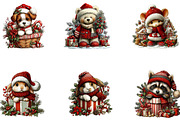 Huge Christmas Clipart Collection, a Seasonal Illustration by CreationArt (Thumbnail 3 of 5)