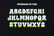 Grove Groovy Canva Font Frames, a Design Template by Jozoor (Thumbnail 2 of 5)