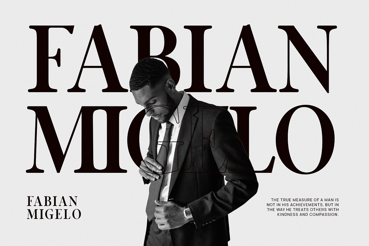 Mario Elegant Serif Font Typeface, a Serif Font by Perfectype (Photo 3 of 7)