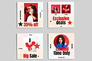 New Year Sale Social Media Post, a Social Media Template by ContestDesign (Thumbnail 4 of 5)