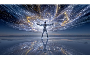 Someone, struck by the beauty, an Abstract Photo by ZinetroN