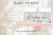 Wix Website Design for Event Planner, a Websites & App Template by Cosmic Design (Thumbnail 6 of 9)