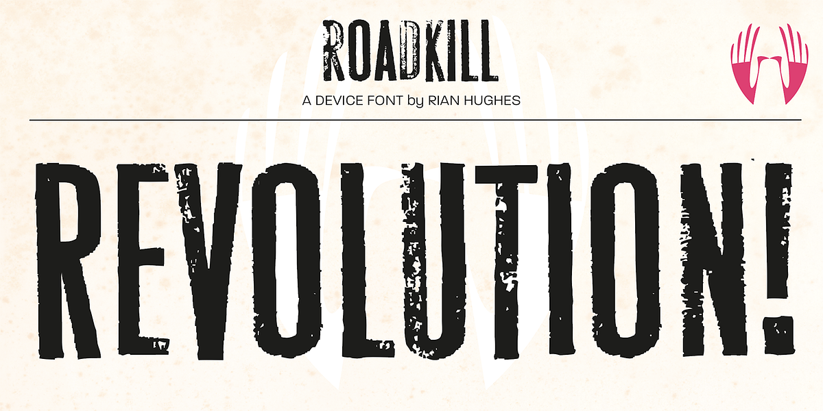 Roadkill, a Sans Serif Font by Device (Photo 11 of 12)