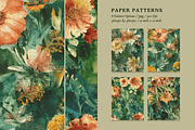 Urban Garden Botanical Patterns #3, a Background Graphic by Happy Creators Co. (Thumbnail 6 of 7)