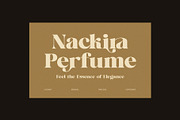 Backira Luxury Serif Font, a Serif Font by Perfectype (Thumbnail 2 of 8)