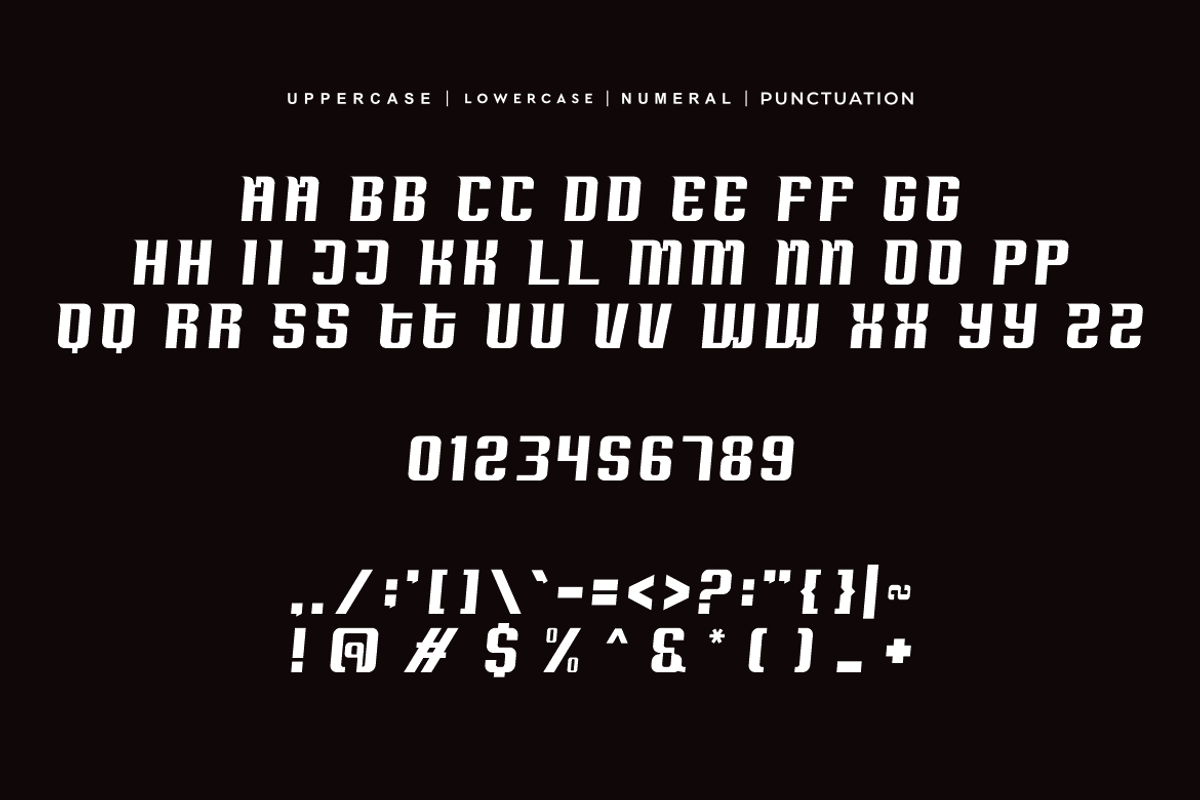 Sport Trogel - Racing Car Font, a Sans Serif Font by QR Design Studio (Photo 6 of 7)