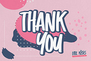 Little Kisses - Playful Display Font, a Script Font by Gassstype (Thumbnail 8 of 8)