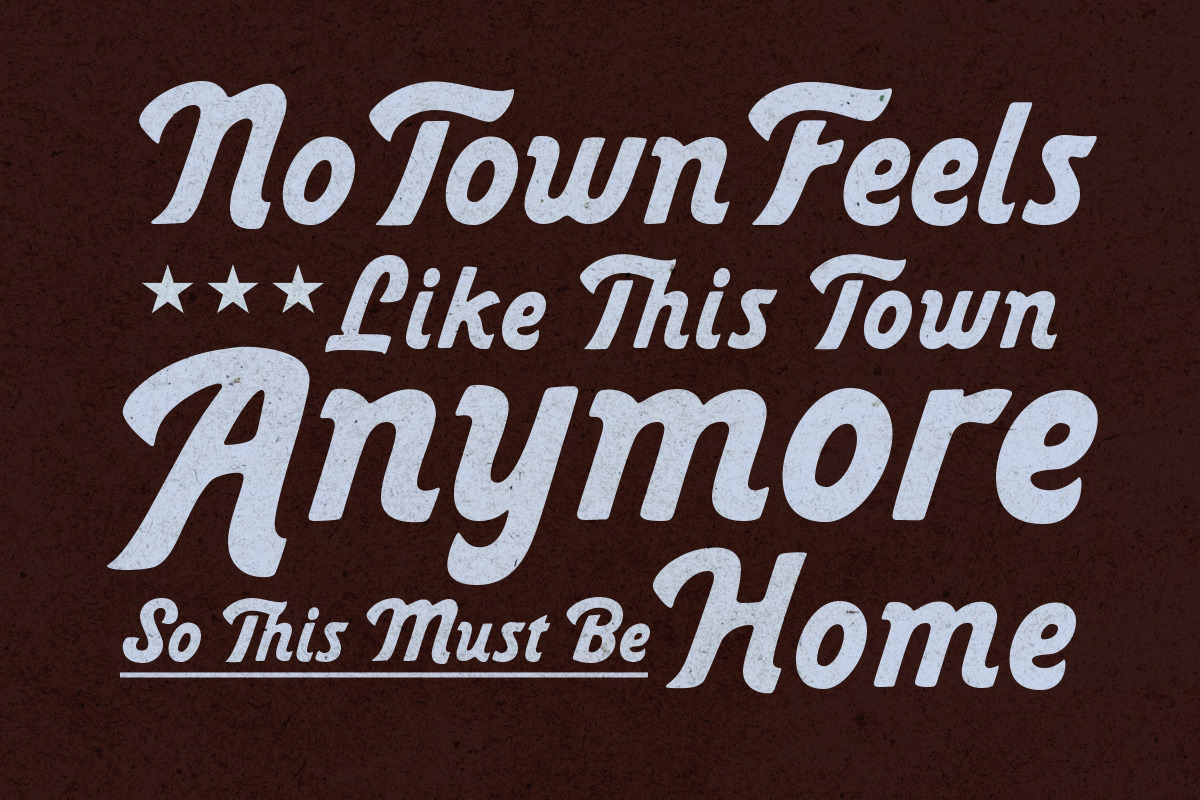Belvona Vintage Display Font, a Serif Font by Letterhend Studio (Photo 5 of 9)