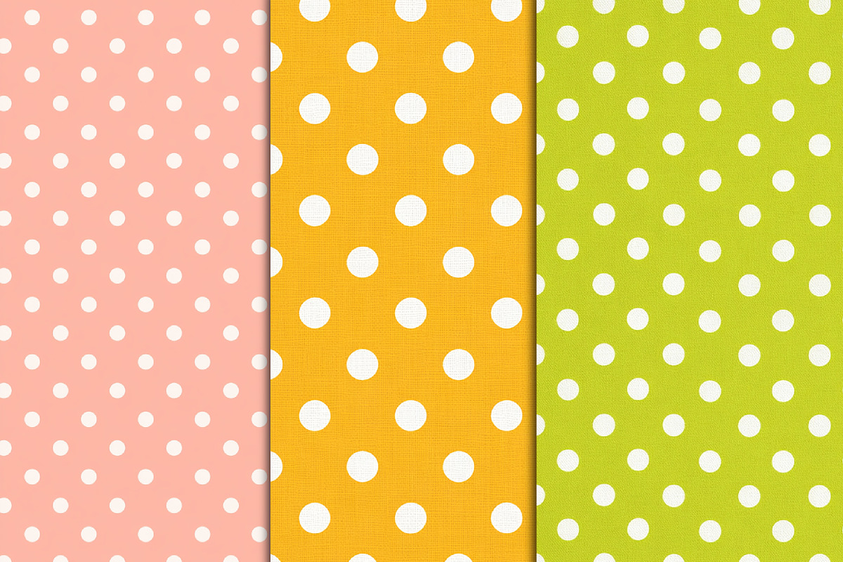 Colorful Seamless Polka Dot Pattern, a Pattern Graphic by Black Bird Studio (Photo 6 of 6)