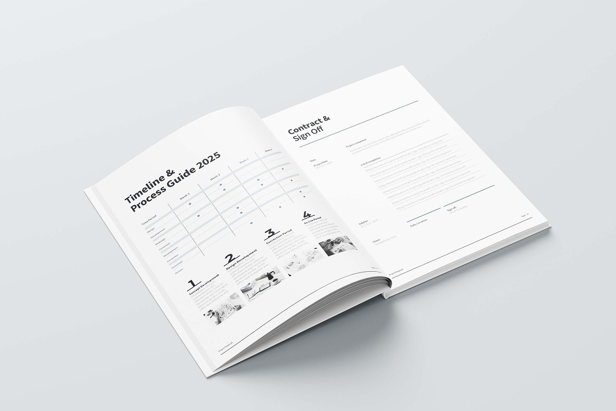 Project Proposal - Canva, a Brochure Template by obayes (Photo 16 of 21)