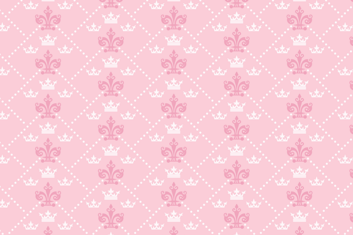 pink background, a Pattern Graphic by kio
