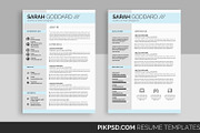 Resume CV Set, a Resume Template by graphicforest (Thumbnail 1 of 7)