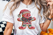 Christmas Gingerbread Man Patchwork, an Illustration by Sublimation Artist (Thumbnail 6 of 9)