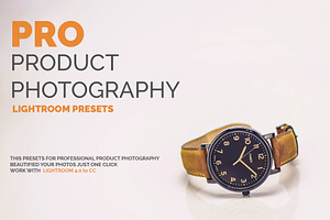 PRO Product Photography LR Presets, an Action Add-On by Design Forest
