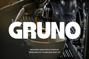 Gruno - Bols Sans Serif Font, a Sans Serif Font by Flawless And Co (Thumbnail 1 of 10)