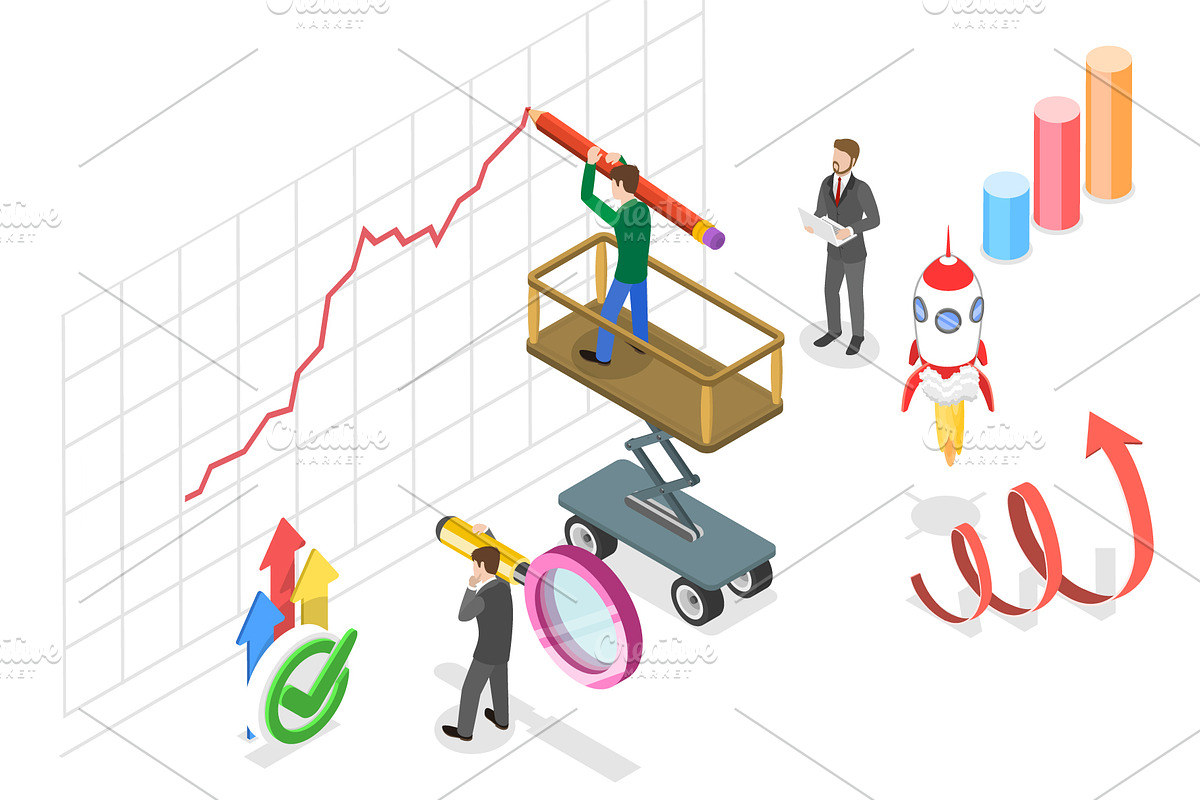 Financial Investments Set 01, a Finance Illustration by AndriiStore (Photo 3 of 11)