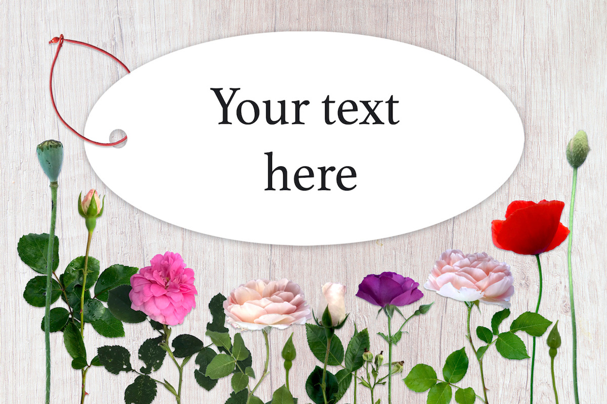 Floral Scene Creator + 5 Mock Ups., a Mockup by ClipArtRoom (Photo 4 of 7)