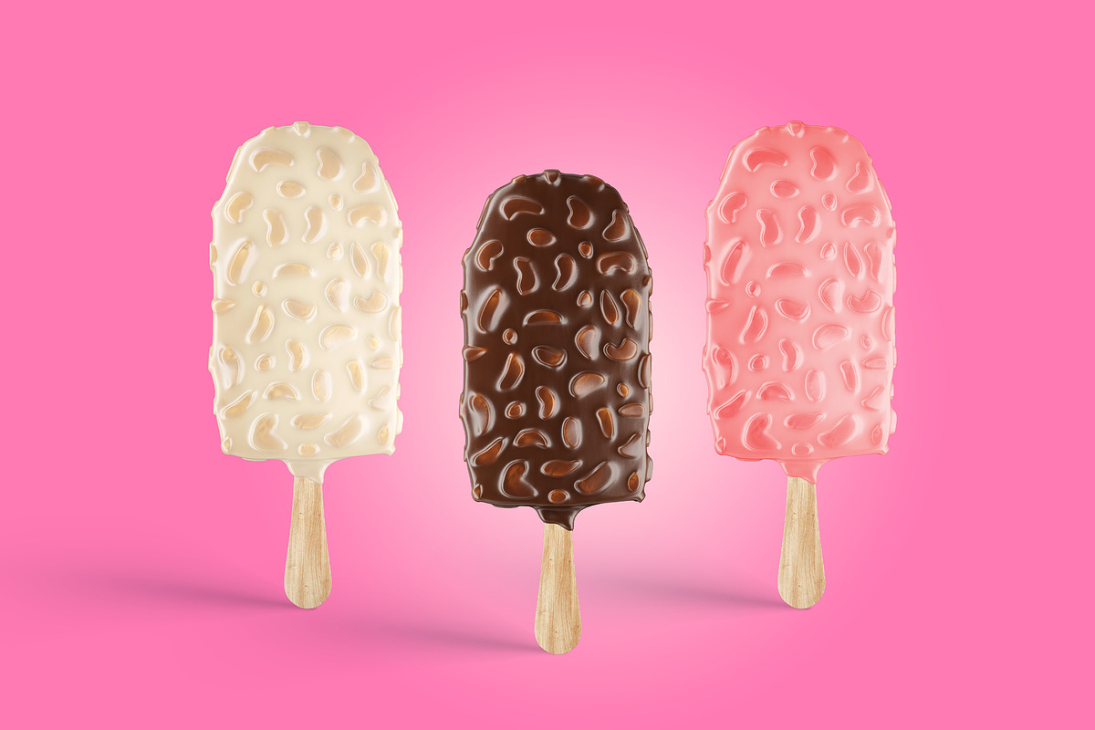 Cool set of ice cream mockups, a Product Mockup by PSD Market (Photo 8 of 13)