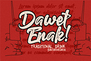 Gilberto a Stylish Brush, a Script Font by typeline studio (Thumbnail 4 of 9)