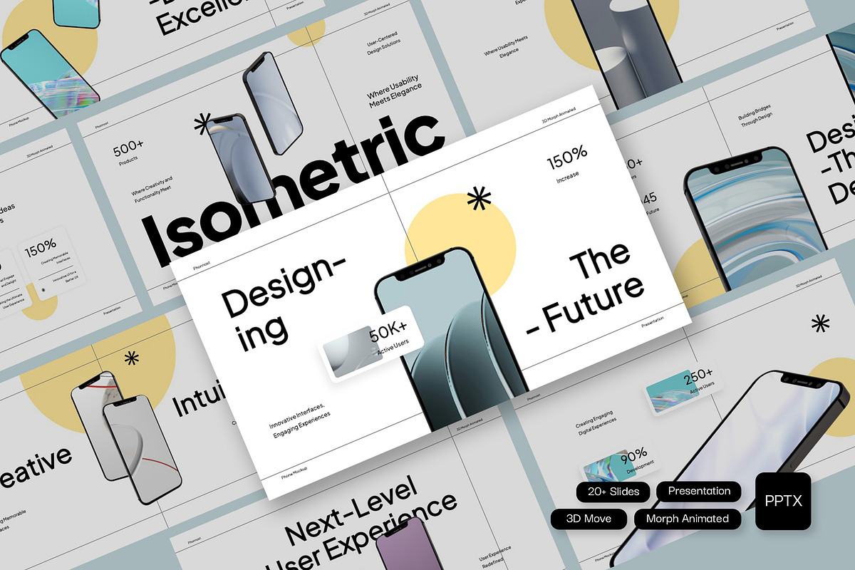 Phonnost - 3D Morph Animated Phone, a Presentation Template by fakhroo (Photo 1 of 5)