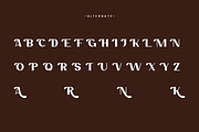 Nesyta Rafode - Stylish Retro Font, a Sans Serif Font by Iqsiart Studio (Thumbnail 5 of 7)