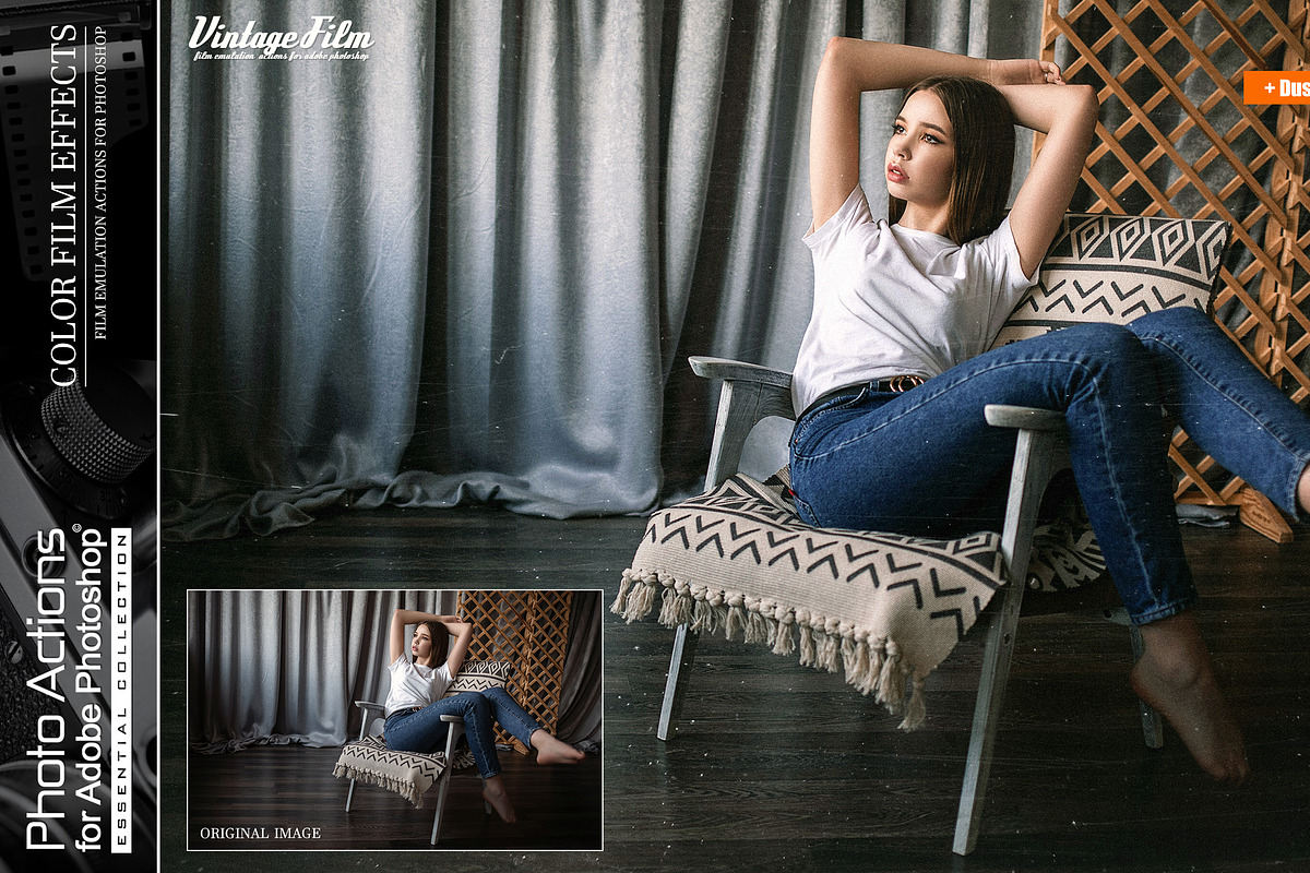 Actions for Photoshop / Vintage Film, an Action Add-On by Miracle_Design (Photo 5 of 43)