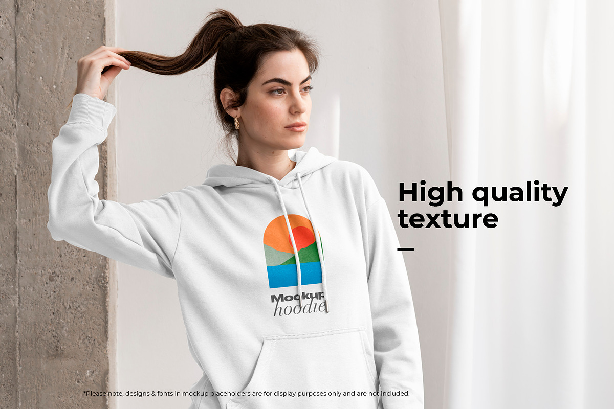 Woman Hoodie Mockup Bundle, a Hoody Mockup by Moixo studio (Photo 2 of 7)