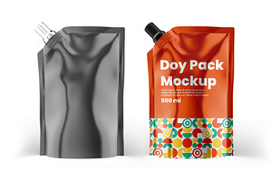 Doy Pack Mockup