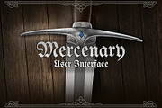 Mercenary - RPG User Interface, a Graphic by Kodiak Graphics (Thumbnail 1 of 14)