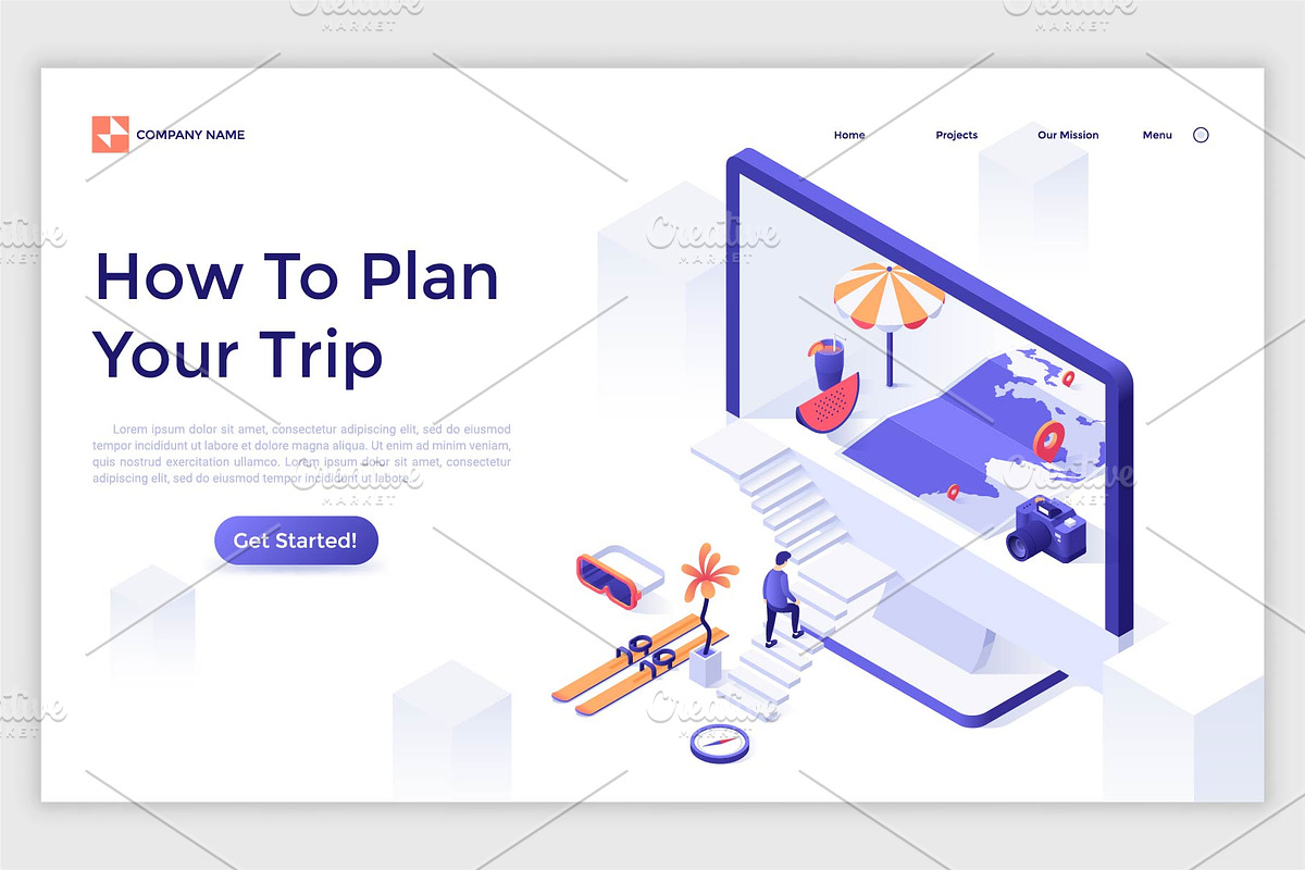Isometric Solutions Mini. Part 4, a Templates & Theme by Andrew Kras Design (Photo 13 of 19)
