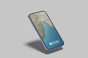 Realistic Smartphone Screen Mockup, an iPhone Mockup by lamorastudio (Thumbnail 9 of 11)