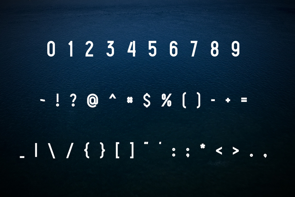 Arcachon Typeface preview 4