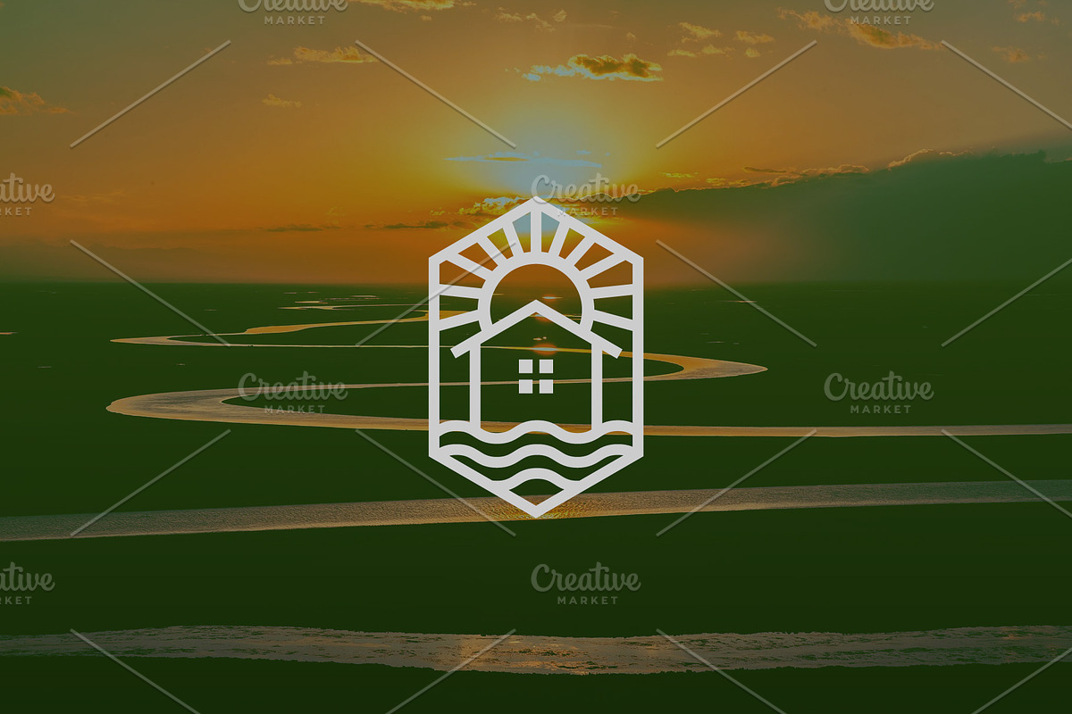 Sunrise Landscape Nature Logo, a Branding & Logo Template by Amadul11 (Photo 1 of 5)