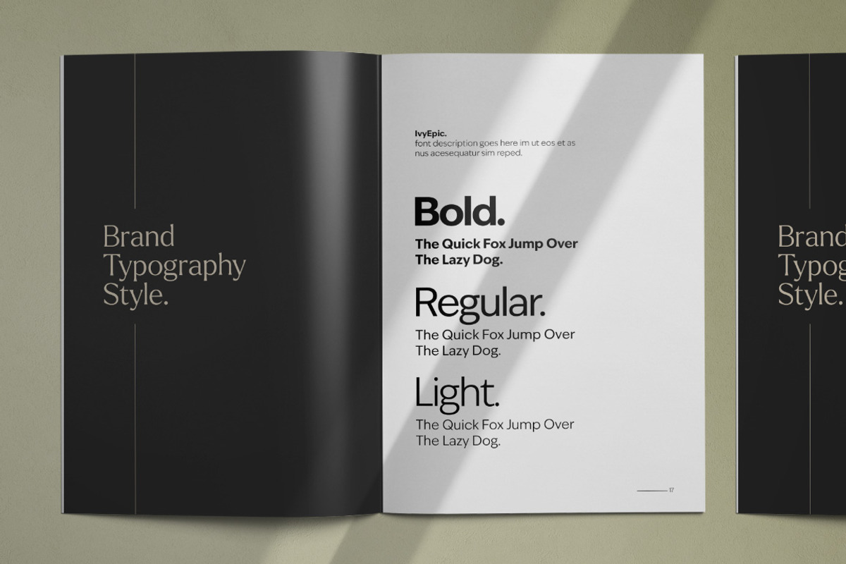Brand Guidelines, a Brochure Template by broluthfi (Photo 2 of 8)