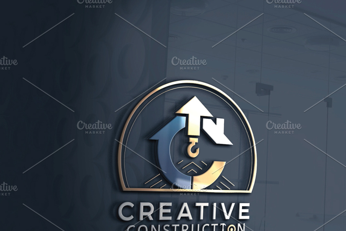 Professional Construction Brand Logo, a Branding & Logo Template by FusionadCreates (Photo 5 of 6)