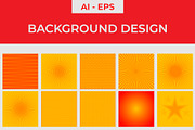 Abstract Orange and Yellow Backgroun, a Background Graphic by Lakhan1998 (Thumbnail 1 of 5)