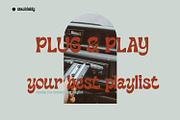 Machinkly Display Font, a Sans Serif Font by Maulana Creative (Thumbnail 10 of 10)