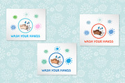 Coronavirus COVID-19 Vector Pack, a Healthcare Illustration by natsa (Thumbnail 6 of 6)