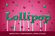 Lollipop | Photoshop Layer Styles