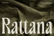 Rattana - Display Serif Typeface, a Serif Font by Product Experience (Thumbnail 1 of 9)