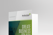 Corporate Presentation Folder, a Stationery Template by GenerousArt (Thumbnail 2 of 4)